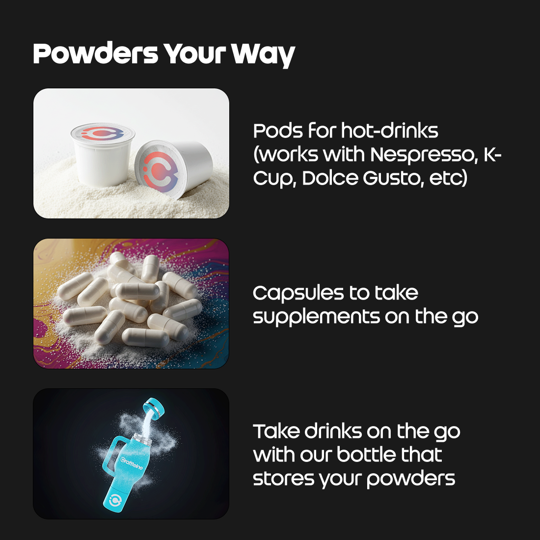 Craffteine | Customize To Fit Your Lifestyle