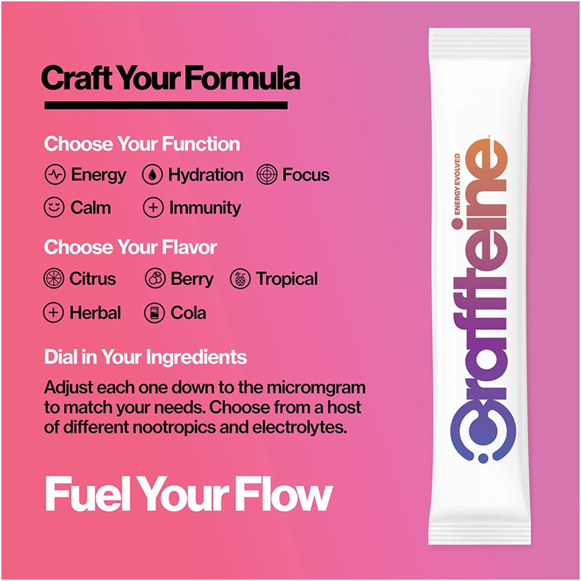 Craffteine | Customize To Fit Your Lifestyle